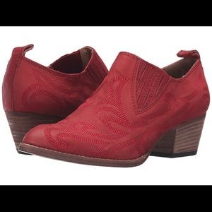 Dolce Vita Samson Red Western Style Bootie